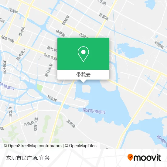 东氿市民广场地图