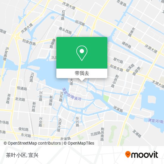 茶叶小区地图