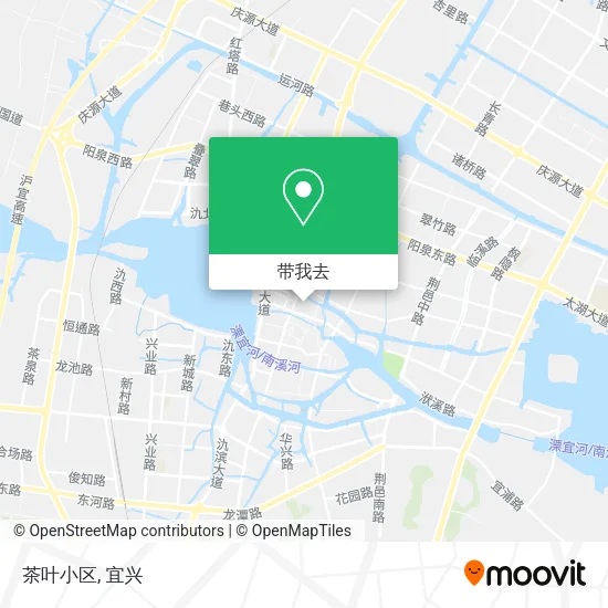 茶叶小区地图
