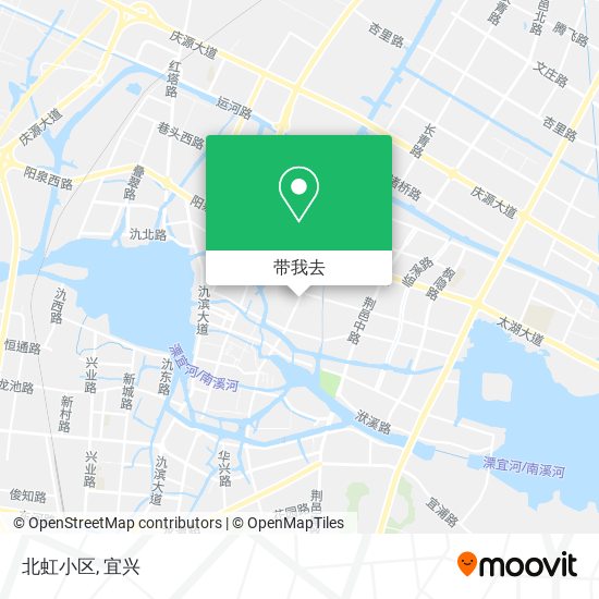 北虹小区地图