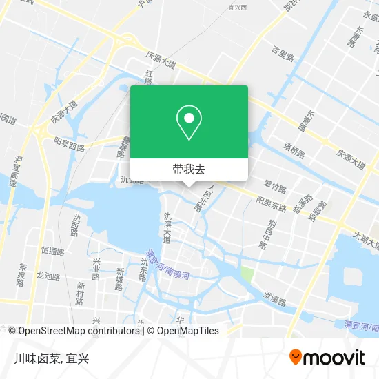 川味卤菜地图
