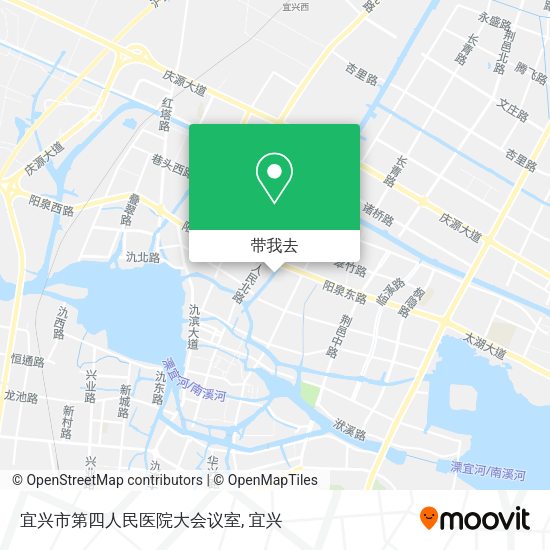宜兴市第四人民医院大会议室地图