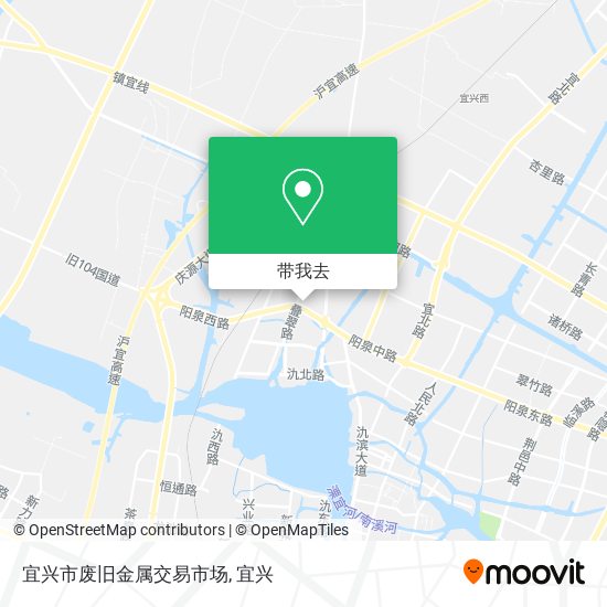 宜兴市废旧金属交易市场地图