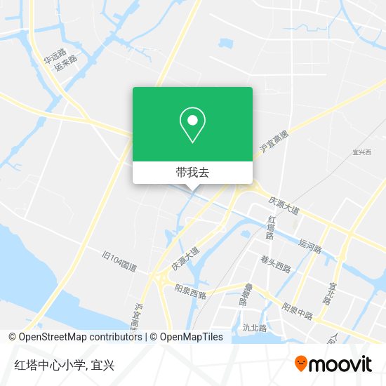 红塔中心小学地图