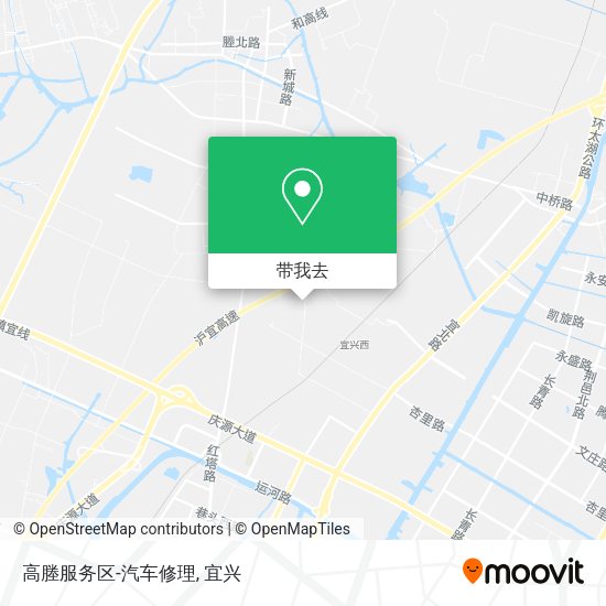高塍服务区-汽车修理地图