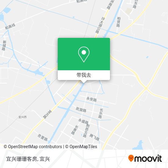 宜兴珊珊客房地图