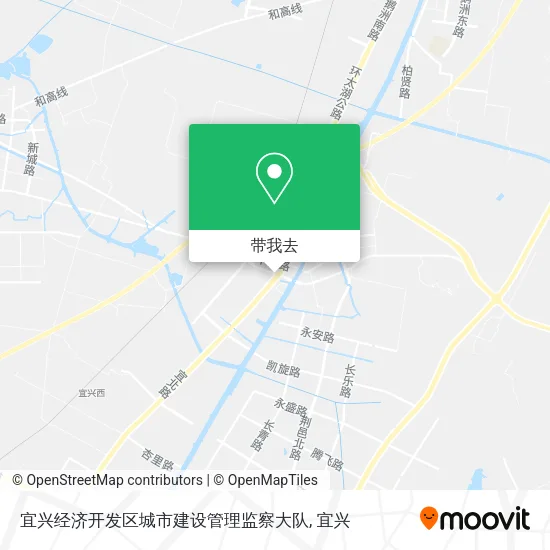 宜兴经济开发区城市建设管理监察大队地图