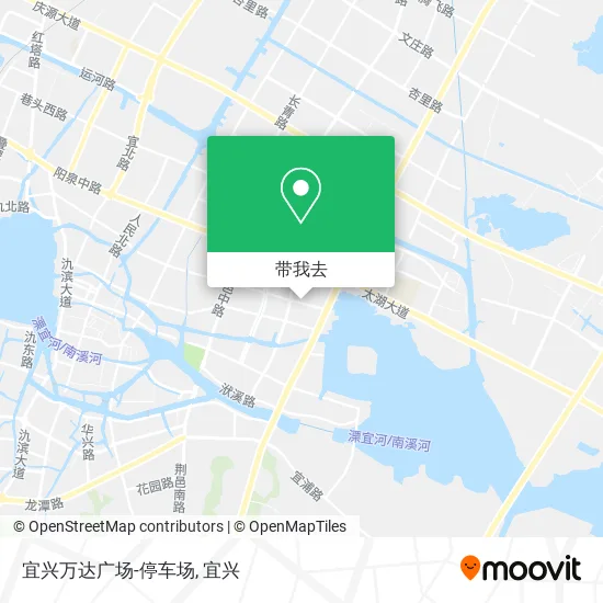 宜兴万达广场-停车场地图