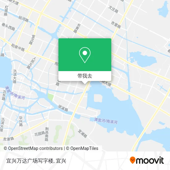 宜兴万达广场写字楼地图