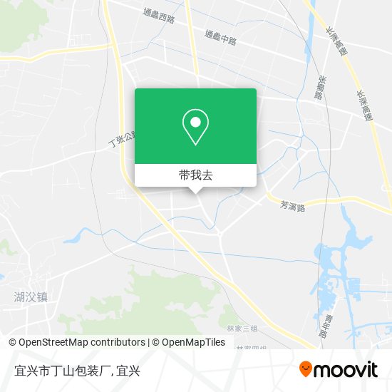 宜兴市丁山包装厂地图