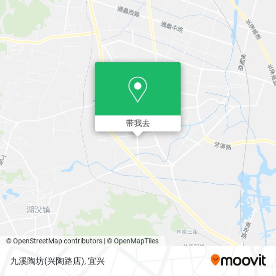 九溪陶坊(兴陶路店)地图