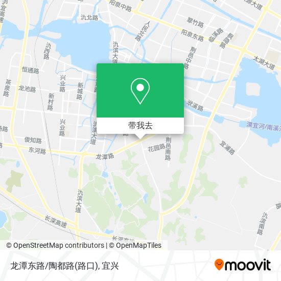 龙潭东路/陶都路(路口)地图