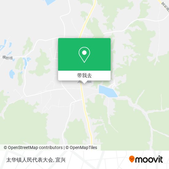 太华镇人民代表大会地图