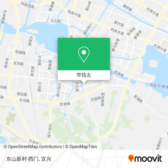 东山新村-西门地图
