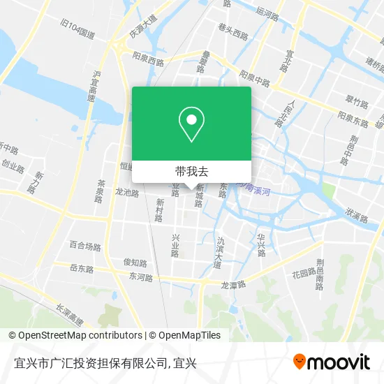 宜兴市广汇投资担保有限公司地图