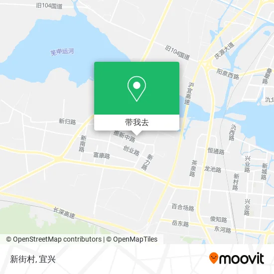 新街村地图