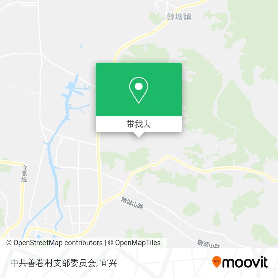 中共善卷村支部委员会地图