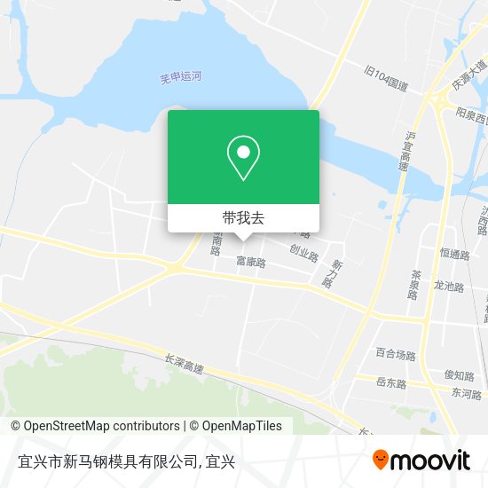 宜兴市新马钢模具有限公司地图