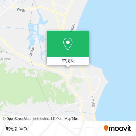迎宾路地图