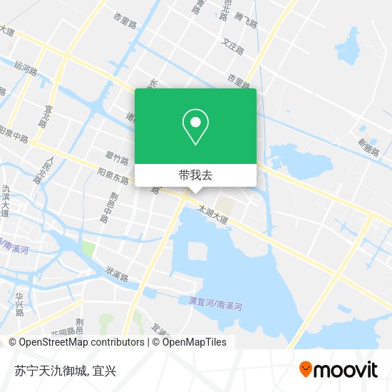 苏宁天氿御城地图