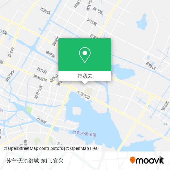 苏宁·天氿御城-东门地图