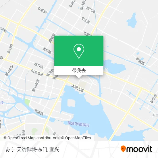 苏宁·天氿御城-东门地图