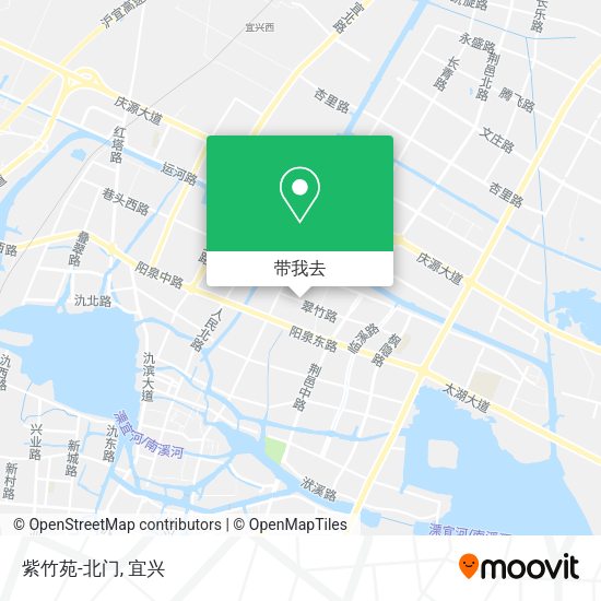 紫竹苑-北门地图