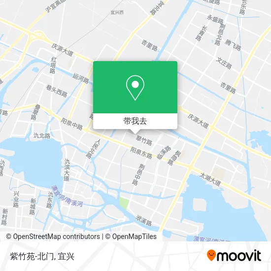 紫竹苑-北门地图
