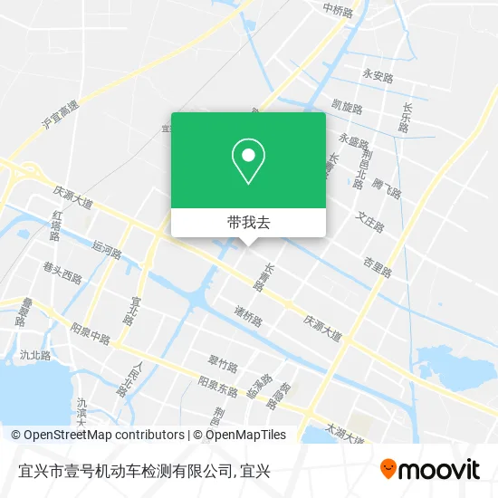 宜兴市壹号机动车检测有限公司地图
