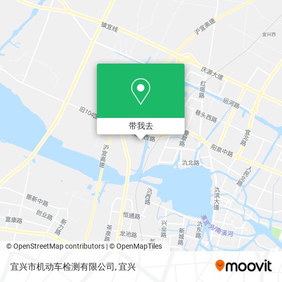 宜兴市机动车检测有限公司地图