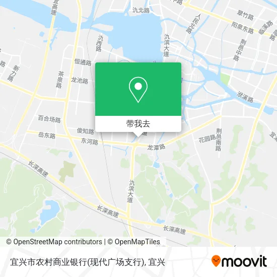 宜兴市农村商业银行(现代广场支行)地图