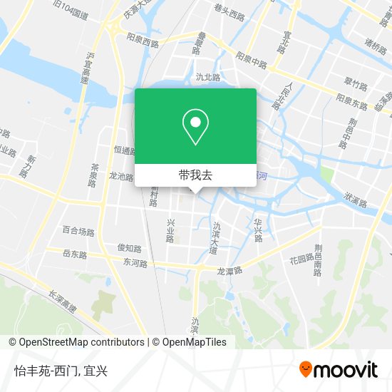 怡丰苑-西门地图