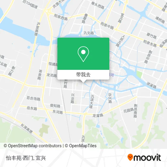 怡丰苑-西门地图