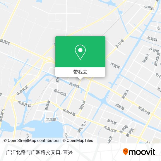 广汇北路与广源路交叉口地图