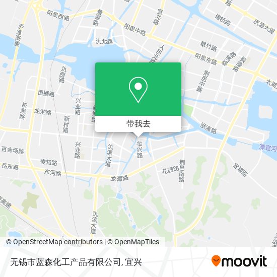 无锡市蓝森化工产品有限公司地图