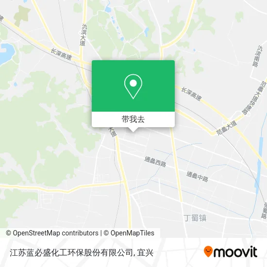 江苏蓝必盛化工环保股份有限公司地图