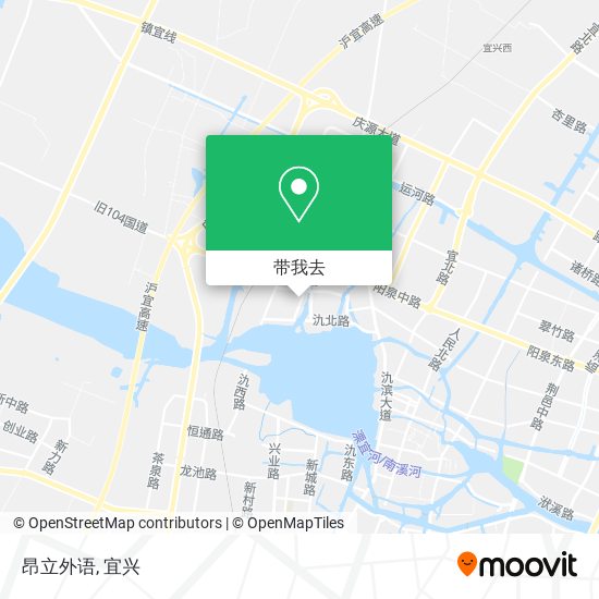 昂立外语地图