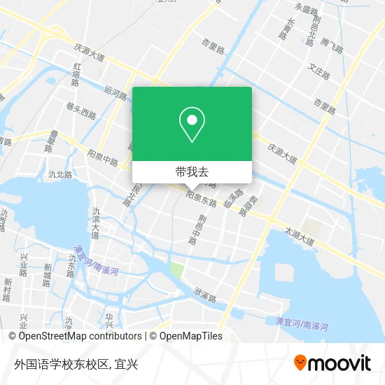 外国语学校东校区地图