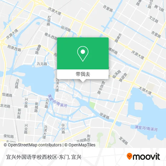 宜兴外国语学校西校区-东门地图