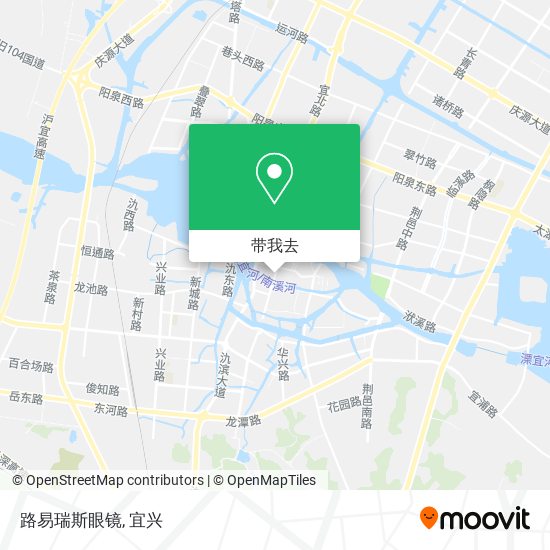 路易瑞斯眼镜地图