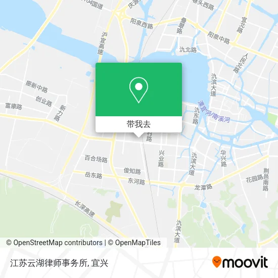 江苏云湖律师事务所地图