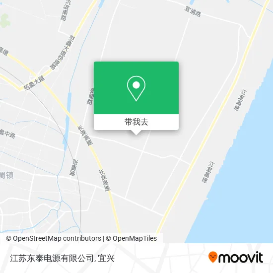 江苏东泰电源有限公司地图