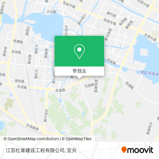 江苏红泰建设工程有限公司地图
