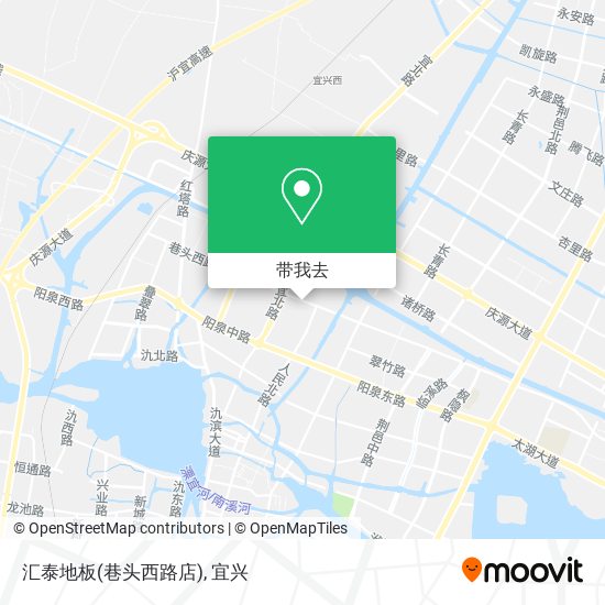 汇泰地板(巷头西路店)地图