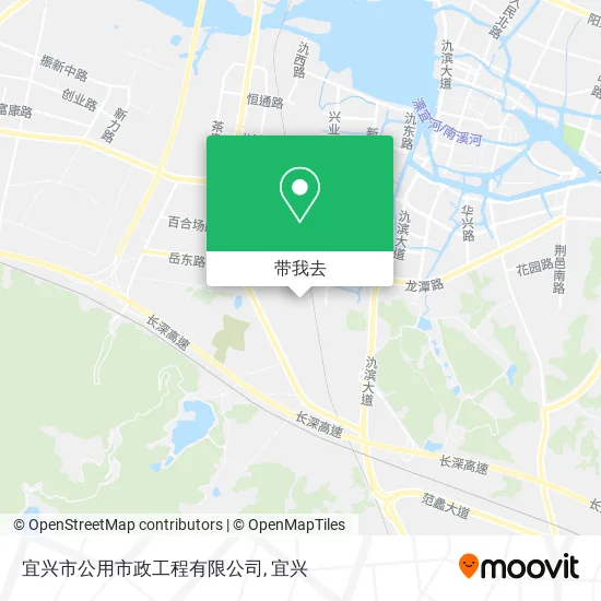 宜兴市公用市政工程有限公司地图