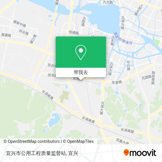 宜兴市公用工程质量监督站地图