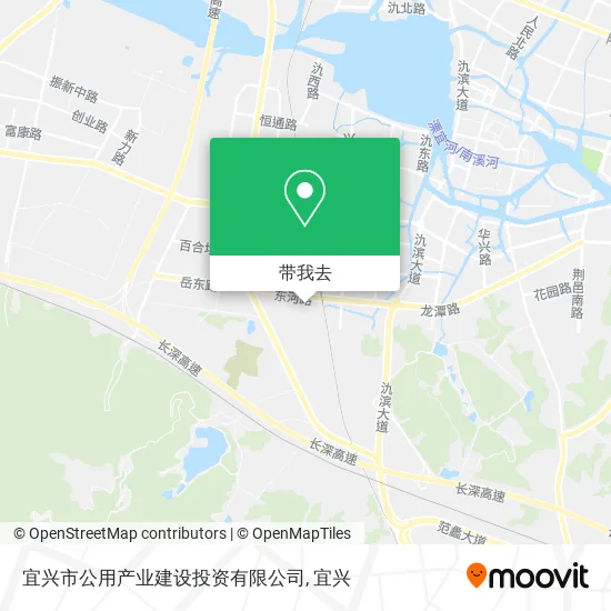宜兴市公用产业建设投资有限公司地图