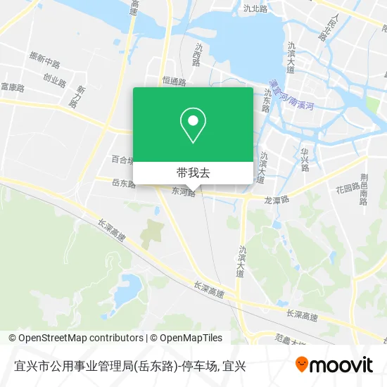 宜兴市公用事业管理局(岳东路)-停车场地图