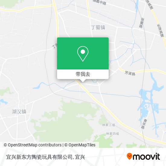 宜兴新东方陶瓷玩具有限公司地图