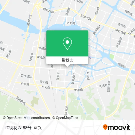 丝绸花园-88号地图